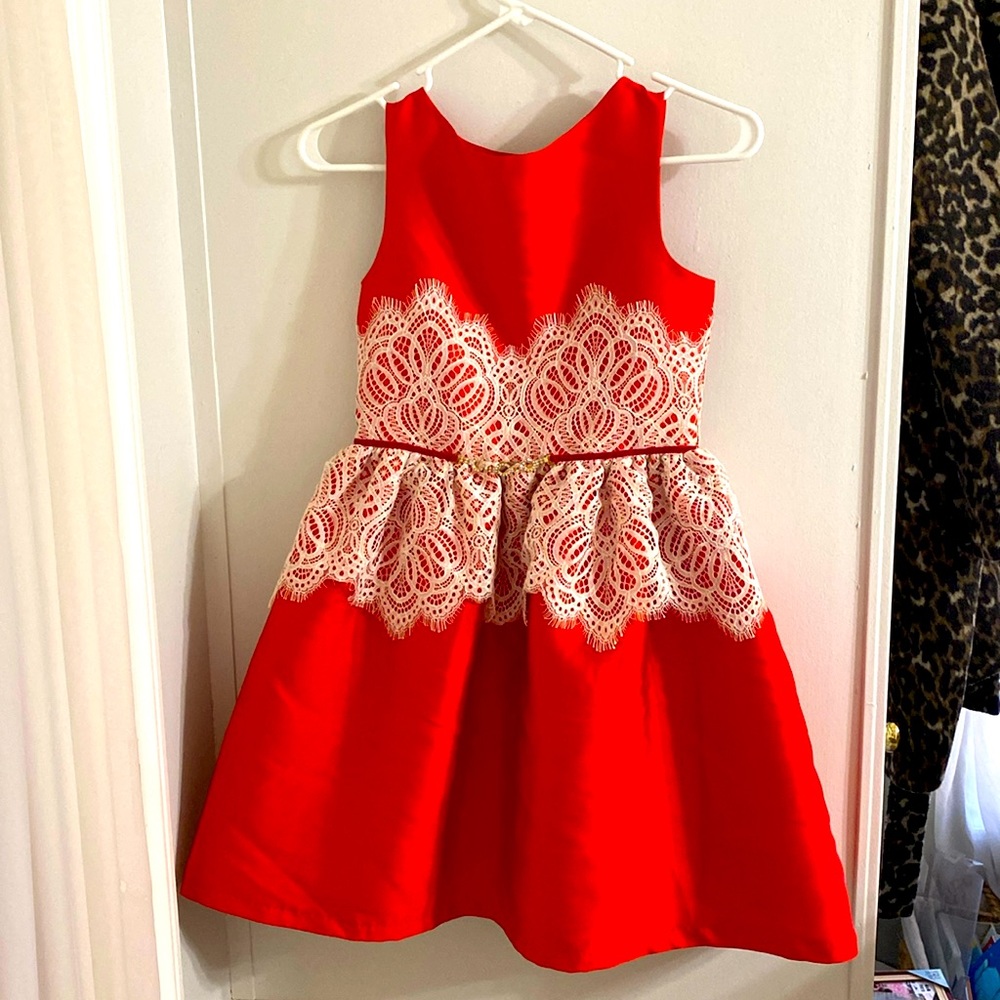 Girl’s Badgley Mischka Cocktail Dress